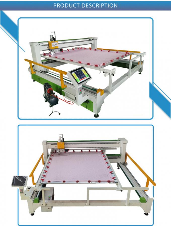 퀼팅 머신 Cnc 서보 기구에 의한 단일 침 퀼팅 머신을 만드는 전산화된 오리털 이불 재봉틀