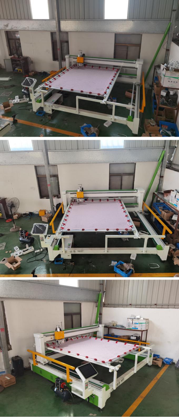 퀼팅 머신 Cnc 서보 기구에 의한 단일 침 퀼팅 머신을 만드는 전산화된 오리털 이불 재봉틀